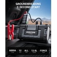 thumbnail image 2 of Arrancador Portátil AVAPOW 6000A 12V para Motores de Gasolina y Diésel, 2 of 8