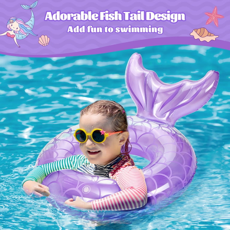Pack De 2 Flotadores De Rosca Para Piscina | 80cm, Rosca Rosa Y Chocolate, Juguete De Verano Para Adultos Y Niños