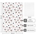 thumbnail image 2 of 4 Pcs Funny Kitchen Towels,White Cow Heart Pattern Microfiber Dish Towels,Kitchen Tea Towels,Kitchen Towel Set (18" X 26"), 2 of 7