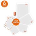 thumbnail image 4 of Serving Tray Platter, 2 Pcs Food Tray for Veggie Fruit Snack Dessert Cookie Cheese, Food Trays for Party Supplies Display, Plastic Platters for Serving Food, Large White Trays, BPA Free, 4 of 9