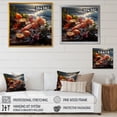 thumbnail image 4 of Designart "Embraced By The Ocean'S Bounty II" Seafood Wall Art Living Room, 4 of 7