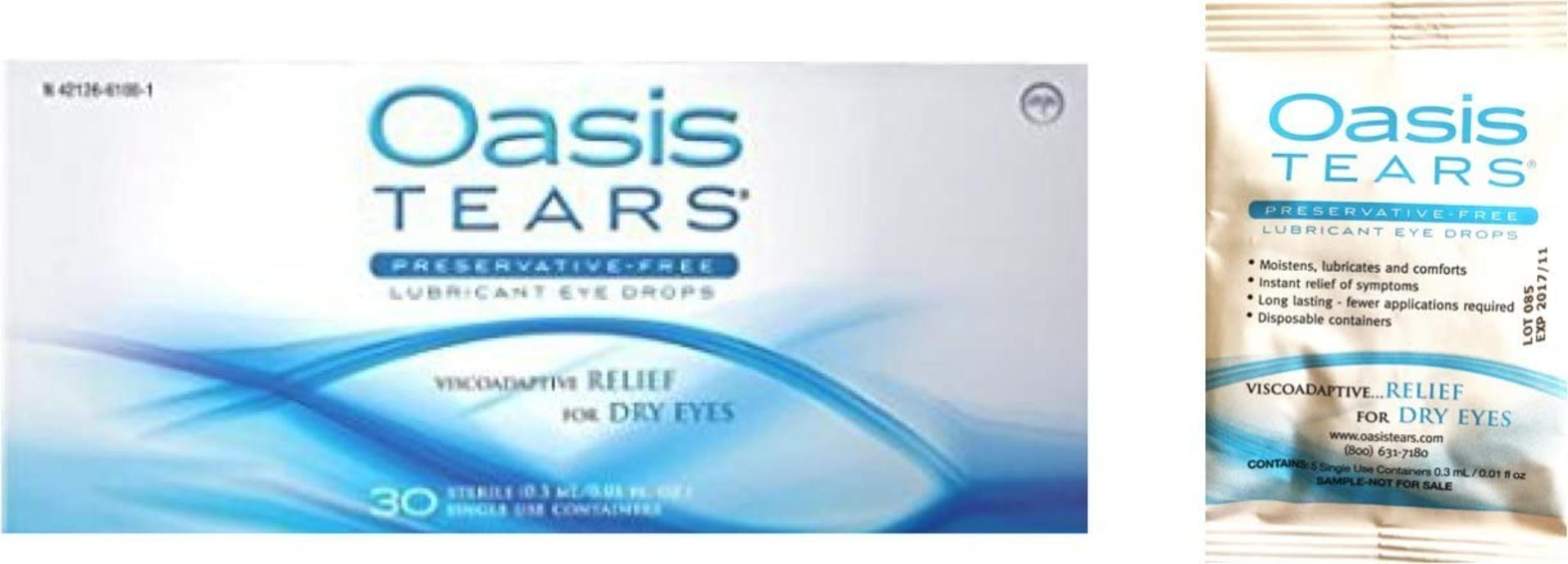 Buy 35 Vials Oasis Tears PreservativeFree Lubricant Eye Drops
