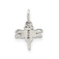 thumbnail image 2 of Auriga Fine Jewelry 925 Sterling Silver Antiqued Dragonfly Charm Pendant for Women (L- 9mm, W- 9mm), 2 of 6