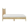 thumbnail image 3 of Lexicon Brickell Contemporary Wood Queen Platform Bed in Natural, 3 of 8