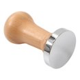 thumbnail image 2 of Tamper Poignée en Bois Machine à Expresso Barista 51mm Couleur Bois, 2 of 3