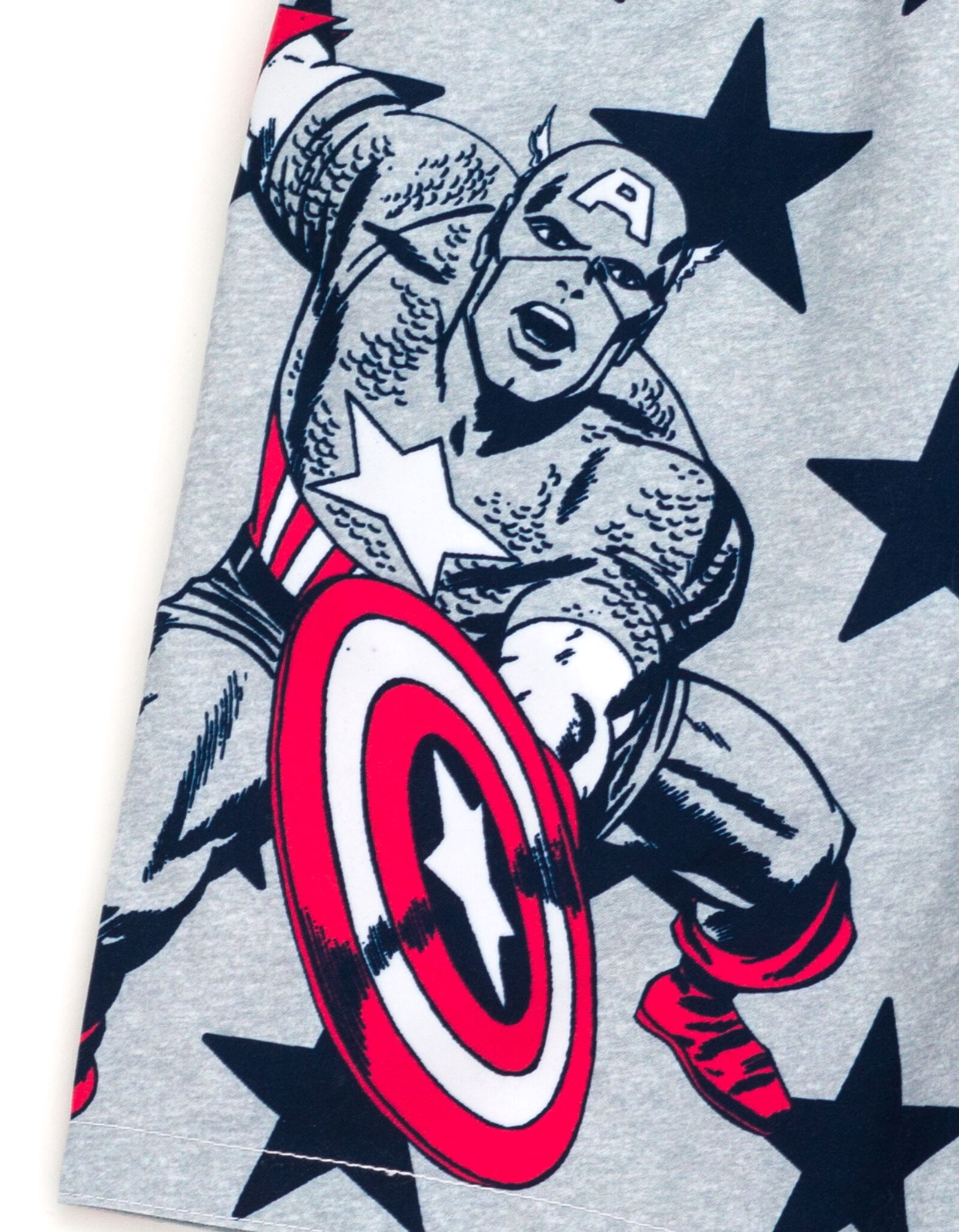 Marvel Avengers Captain America Rash Guard & Swim Trunks Set, 2-Piece, Size 4T