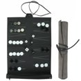 thumbnail image 1 of Portable Backgammon With Pu Leather Chess Board Foldable Backgammon Board Portable Backgammon With PU Leather Chess Board Foldable Backgammon Board Travel Gifts, 1 of 7