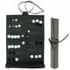 thumbnail image 1 of Backgammon portátil con tablero de ajedrez de cuero PU, tablero de backgammon plegable, regalos de viaje, 1 of 7