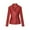 Red, variant on NARABB Women Leather Jacket Long Sleeve Solid Zipper Leather Tops Cardigan With Pocket Short Coat Jacket
