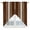 SaddleBrown Beige, variant on Swag Valance Curtains for Windows, Cream Beige Striped Light Filtering Kitchen Curtains with Rod Pocket, Modern Farmhouse Retro Lines Window Treatment Valances for Living Room, 28x36 - 2 PCS