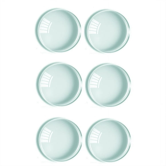 6X for Google Cardboard Virtual Reality VR BiConvex Lenses Only 37mm x 45mm,6 x lenses,Transparent