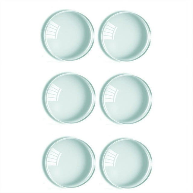 6X pour Google Carton Réalité Virtuelle VR Lentilles Biconvexes Seulement 37mm x 45mm,6 x Lentilles,Transparent