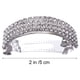 thumbnail image 3 of 2pcs Crystal Spring Hair Clips Aleación Corta pasadores de pelo pasadores para damas chicas mujeres (plata), 3 of 5