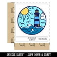thumbnail image 2 of Lighthouse Sea Ocean Waves Car Window Bumper Water Bottle Phone Tablet Laptop Waterproof Vinyl Decal Sticker Set 5-Pack - Gloss Finish - 3.0", 2 of 7