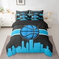 thumbnail image 2 of YST Kids Sport Bedding Set, 7-Piece, Sports Theme, Basketball, Full Size, 2 of 4