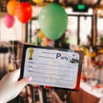 thumbnail image 4 of 16-Piece Birthday Invitation Set with Envelopes and Stickers, Mbappe Football Party Invitations, Blank Name Party Invitation Cards, Birthday Party Supplies, 4 of 7