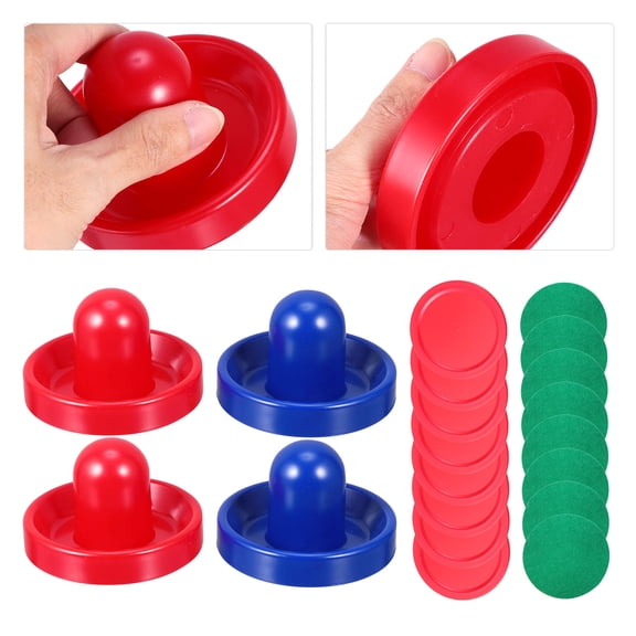 LEORX Air Hockey 1 Set Plastic Air Hockey Pucks Red For Family Fun