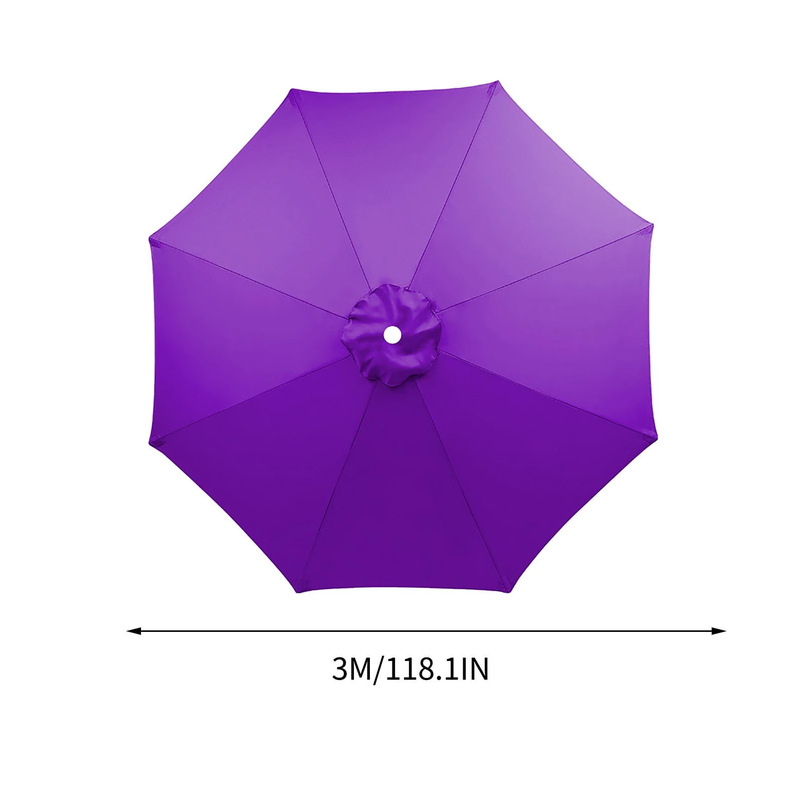 AuroraX Sun Shades Outdoor Patio Umbrella Cloth Replacement Quick and Easy Installation UV Blocking Protection Waterproof and Rainproof Outdoor Living Summer Season Ready