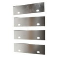 thumbnail image 1 of Lames de Grattoir pour Grill, Lames de Barbecue en Acier Inoxydable Robustes pour Remplacement, 1 of 7