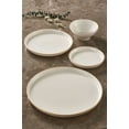 thumbnail image 4 of Güral Porselen - 100% PORCELAIN - Beng - Cream - 16 Pieces - Dinner Set, 4 of 6