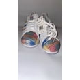thumbnail image 2 of Men’s NEW Originals Superstar Shoes Sneakers GX2717 White/Blue/Orange 8.5, 2 of 6