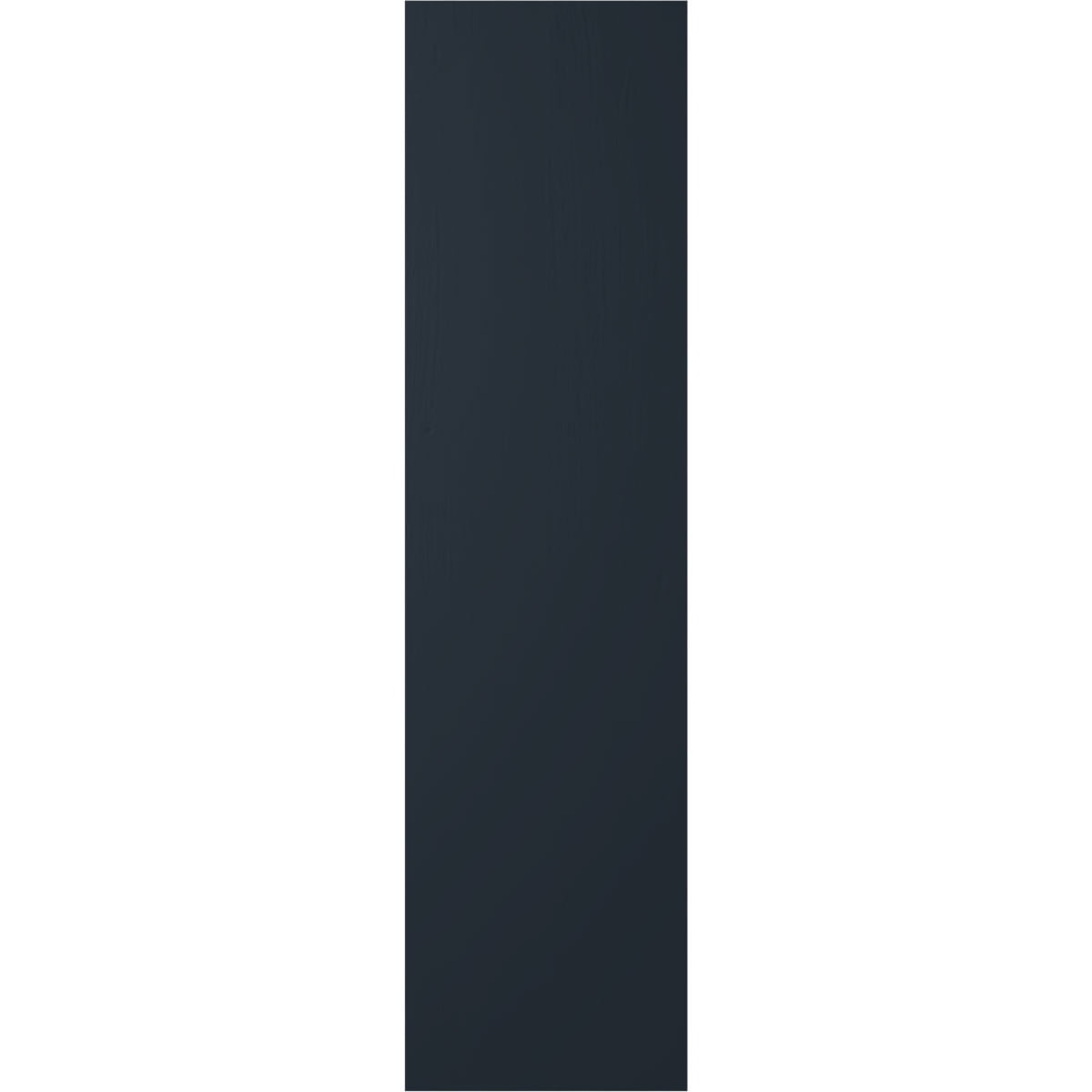 Ekena Millwork 14"W x 65"H Americraft Four Board (2 Batten) Exterior Real Wood Joined Board-n-Batten Shutters (Per Pair), Starless Night Blue