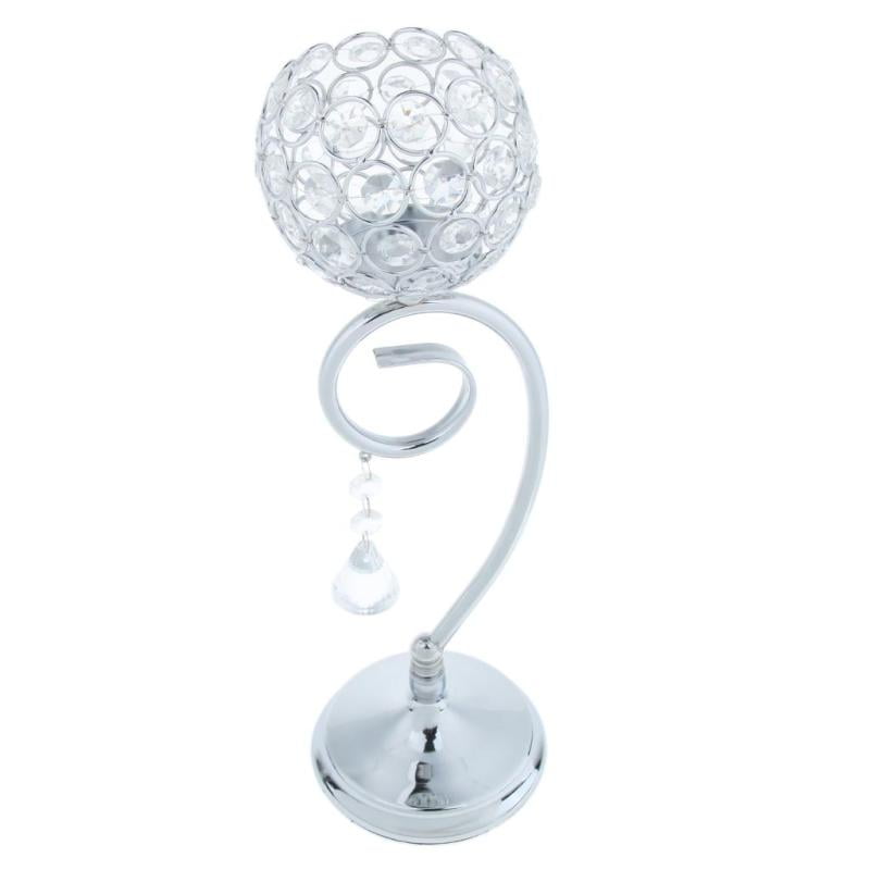 6x Himalayan White Globe & Ball Tealight Holder Therapeutic Crystal Healing 