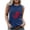 Navy, variant on IROINNID Women's V-Neck Tank Sleeveless 4th Of July Vest Summer Vest Blouse Tops 4th Of July