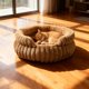 thumbnail image 5 of Cama De Felpa Para Mascotas Cama redonda de felpa para gatos y perros pequeños, suave y Rkxzt, 5 of 8