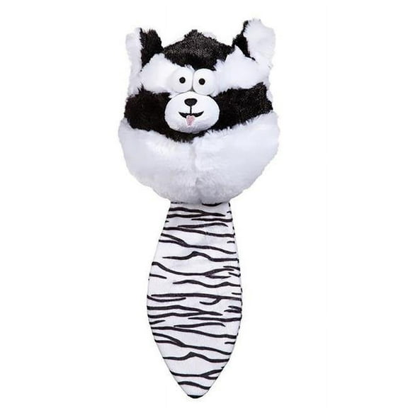 Zanies ZA5209 22 Funny Furry Fatties Dog Toy - Skunk - One Size