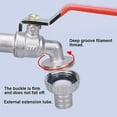 thumbnail image 2 of IBC Tank Adapter 1/2" Thread Connector - Rainwater Tank Faucet Outlet for Garden Hose Fittings, 2 of 4