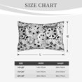 thumbnail image 3 of Plush Throw Pillow Covers, Gear Pattern print Pillow Cases with Invisible Zipper, Breathable Microfiber Pillow Cases Standard Size for Sleeping Bedroom Sofa Living Room, 3 of 5