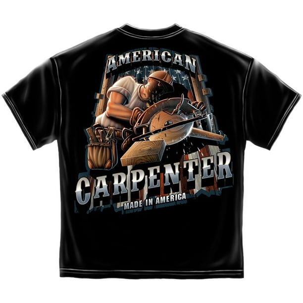 Hates Elegance Write a report Building America American Carpenter Made in America Adult T-Shirt Tee - Walmart.com Hates Elegance Write a report Building America American Carpenter Made in America Adult T-Shirt Tee - Walmart.com