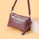 thumbnail image 3 of Crossbody Purse Phone Bag PU Leather Diseñador Multi Pocket For Women Compras Viajes, 3 of 7