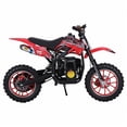 thumbnail image 3 of SHUO Y - 49cc 4-Stroke Kids Dirt Bike, Gas Power Motocross, Mountain Off Road Mini Motorcycle, Children Pocket Motorbike with Disc Brakes, 3 of 9