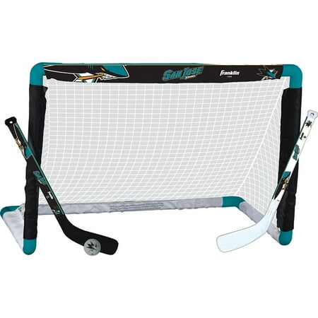 Franklin Sports NHL San Jose Sharks Mini Hockey Set