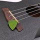 thumbnail image 4 of Púa de ukelele de fieltro de 4 mm de grosor para instrumentos musicales (verde), 4 of 4