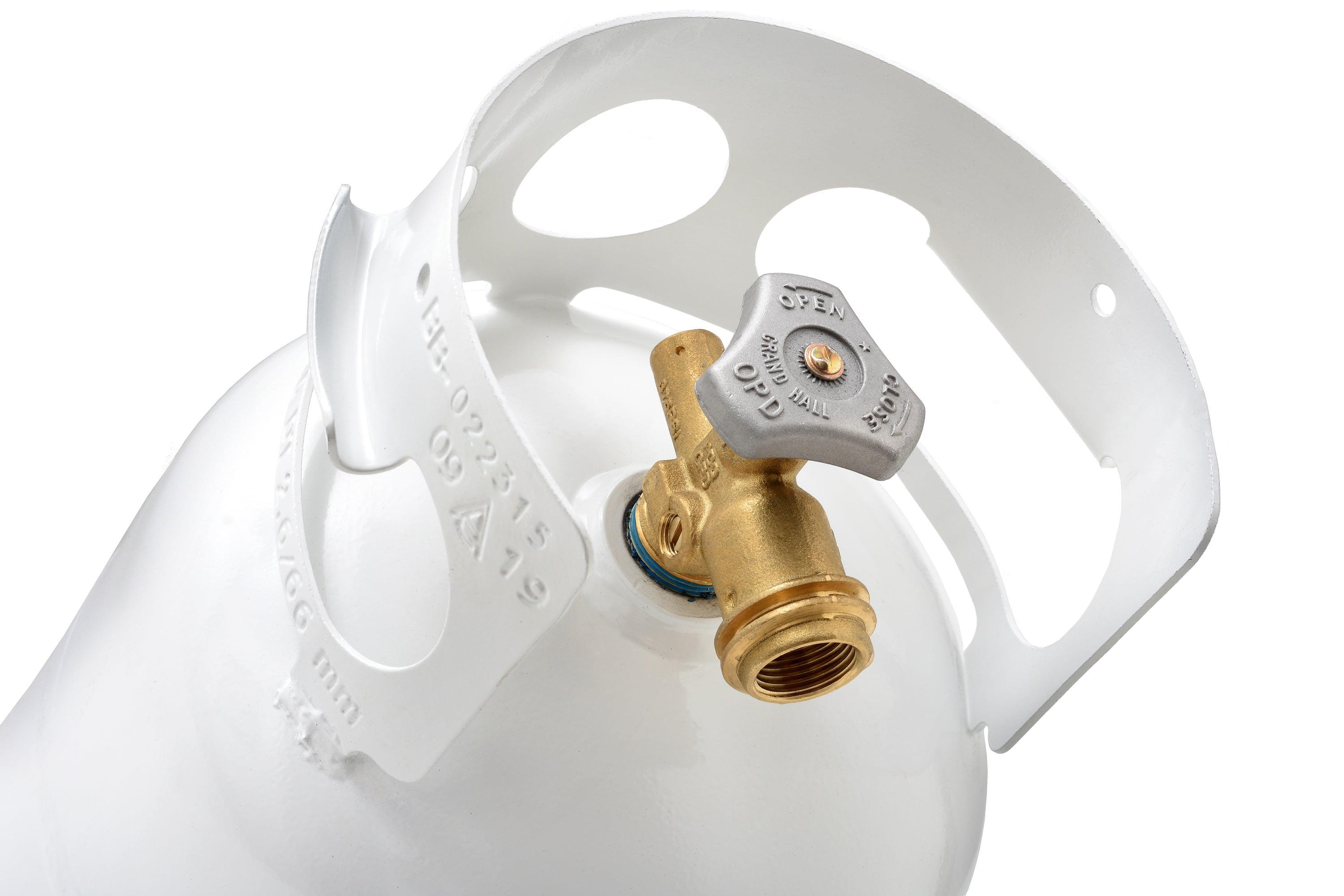 Flame King 5LB Empty Propane Tank LP Cylinder with OPD Valve, YSN5LB