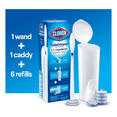 thumbnail image 2 of Clorox ToiletWand Disposable Toilet Cleaning System - ToiletWand, Storage Caddy and 6 Disinfecting ToiletWand Refill Heads (Packaging May Vary) (03191), 2 of 14