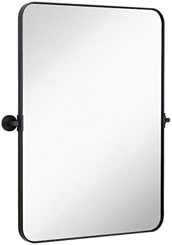 Tilting Wall Mirror Adjustable, Black Framed Tilt Mirror