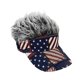 thumbnail image 2 of Gorra de béisbol patriótica con bordado de estrellas y rayas | Gorra unisex ajustable para eventos al aire libre y celebraciones festivas | Gorra de verano con protección solar para hombres y mujeres, 2 of 5