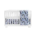 thumbnail image 5 of Nursery Crib Bedding Set forAra Enfants  Boys and Girls - Baby Bedding 4 Pieces Set, 5 of 5