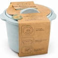 thumbnail image 2 of Eco Microwave Rice Cooker with Locking Lid – 78 oz (9.75 Cup) Capacity – BPA Free – Includes Rice Paddle & Measuring Cup – Sage Green, 2 of 4