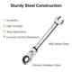 thumbnail image 2 of Yescom 12Pcs Combination Wrench Set 8-19mm Flex-Head Metric Ratcheting Spanner Car Repair Hand Tools Yescom Modern, 2 of 7