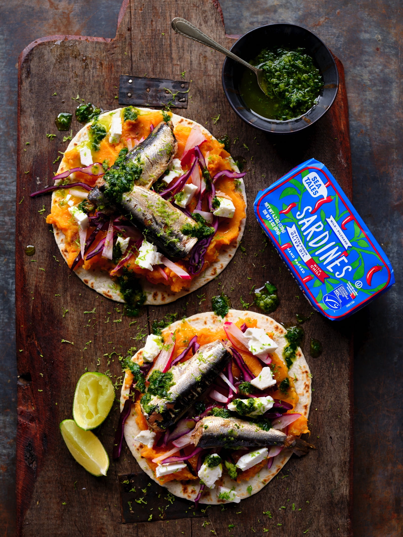 Sea Tales MSC Wild Caught Sardines in Olive Oil with Chili (HW)