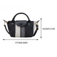 thumbnail image 2 of MM2963 bolso masa portátil popular bolso bandolera hombro a rayas lona con textura alta gama-PZ20240512011356, 2 of 9