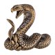 thumbnail image 1 of Figura de serpiente en miniatura, mini estatua decorativa de diseño vintage, pequeño adorno de serpiente para escritorio, para aniversario,, 1 of 9