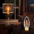 thumbnail image 4 of Bombillas LED de Llama Leools E26 para Candelabro, Vela de Repuesto 1W Paquete de 6, 4 of 9