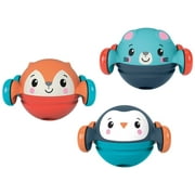 Fisher-Price Roll, Pop & Zoom Friends Gift Set, Baby Toy Vehicles