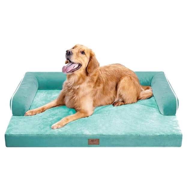 Cama ortopédica grande para perros MEKIY 91 x 69 x 18 cm, lavable